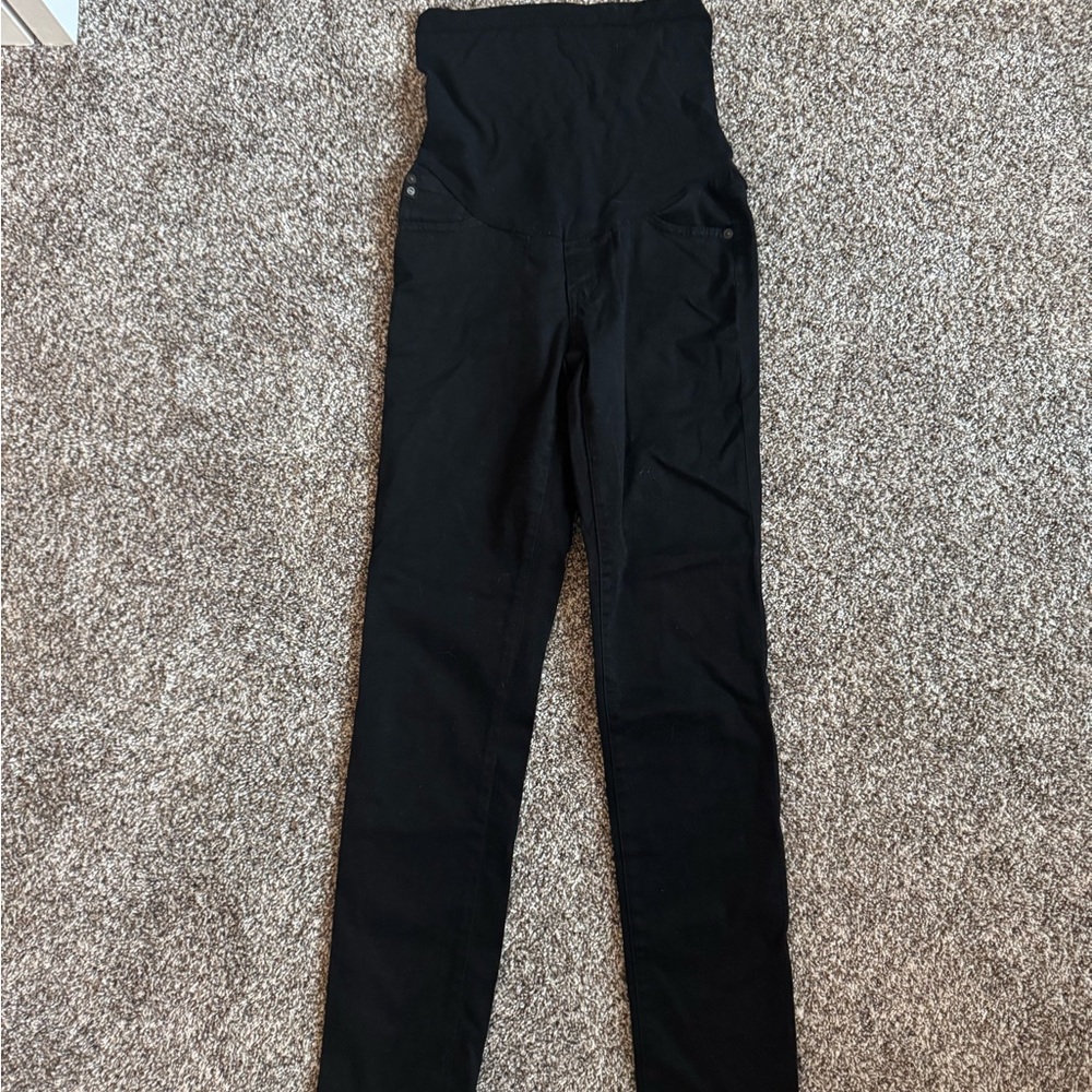 adriano Goldschmied / pea in the pod black maternity leggings size 26 - Picture 8 of 8